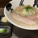Minamimorimachi Kinsei - 【期間限定】秋刀魚の和風塩豚骨ラーメン