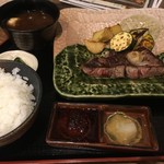 鉄板創作料理 木木の釜座 - 飛騨牛ランプ（定食）