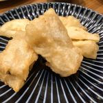 神戸中華 うえばやし - だいこんもちとまこもだけの天ぷら