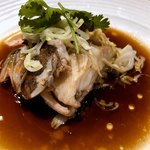 神戸中華 うえばやし - あこうの姿蒸し