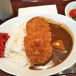 インテックスカフェ - ヘレカツカレー