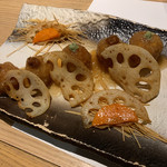 Kushiage Wagaya - 蓮根饅頭