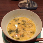 和奏 晋 - クリームチーズのスープ 先付け