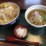 和風レストラン　まるまつ　 - かつ丼&ミニそば