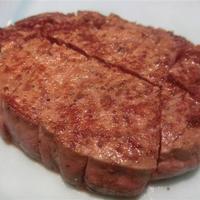 鉄板焼 すみだ - 「ひれステーキ」：黒毛和牛。安全証明書が入り口に張り出してありました！