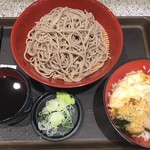 Nadaifuji Soba Ayaseten - 朝食セット(ミニ玉子丼)(2019.9.24)