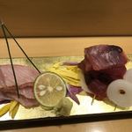 旬菜 おぐら家 - 天上ぶり・かつお