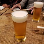 牛たんやき みのる - 生ビール