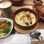 ルテカフェ ベーカリー スイーツ - グラタンセット