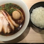 麺屋一燈 - 地鶏そば～黒さつま鶏 黒王