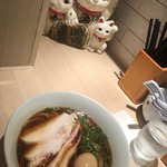 麺屋一燈 - 地鶏そば～黒さつま鶏 黒王