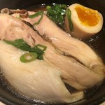 麺屋一燈 - 地鶏そば～黒さつま鶏 黒王