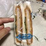 関西サンド - カツサンド税込380円