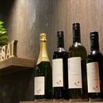 SAI.teppan - ドリンク写真:ハウスワイン(フルボトル、ハーフボトル)