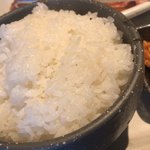 sumibiyakinikuhommachi - ご飯がツヤピカ炊き立て！