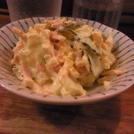 大島や - ベーコンと玉子のサラダ