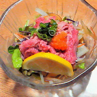 すき焼割烹 かとう - 前菜　冷しゃぶ