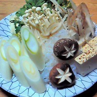 すき焼割烹 かとう - すき焼きの具材