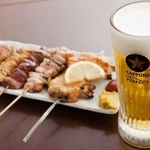 Sumibi Yakitori Hagi - ビールセット