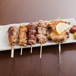 Sumibi Yakitori Hagi - 串焼き盛り合わせ 