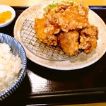 ごはん処 あさひ屋 - 甘酢ザンギ定食880円