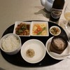 Setsuen - 週替りランチ（鶏肉のピリ辛炒め＋海老のふわふわ玉子包み）1,590円