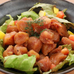 元祖トマトラーメンと辛麺と元祖トマトもつ鍋 三味 - ぼんじり