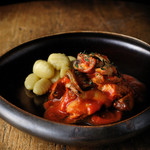 Chicken stew with tomatoes “Cachatla”