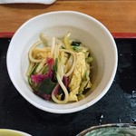 そめ忠 - ソーメンの酢の物