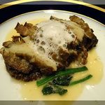 信長亭 - 国産鮑ステーキ