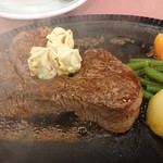 バッファローキング - 醤油を回してジュ～っとな♪