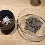 霜止出苗 - 黒松内そば　なめこ