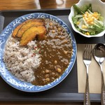 cafe 谷地坂 - 料理写真:カレーセット８００円