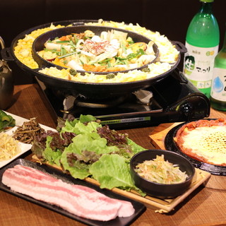 超人気2大メニュー がついた欲張りコース 2h飲み放題付 サムギョプサル チーズダッカルビコース 忘年会 歓送迎会にも 韓国居酒屋メガトンパンチ 川越店 川越 韓国料理 食べログ