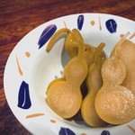 金のわらじ - 料理写真:ひょうたん　の甘酢漬け♪