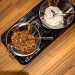 神戸中華 うえばやし - クミン塩と山椒塩