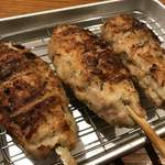 串焼キ カメチヨ・シャルボン - つくね 塩