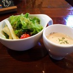 sanji - サラダ+スープ