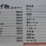 クラスノ - メニュー