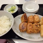 トウゲ餃子 - ８個定食