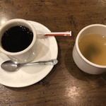 ふらんす亭 - ランチスープと別注のホットコーヒー