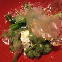 割烹 吉源 - 山菜のお浸し！