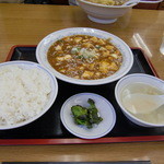 香源 - 麻婆豆腐定食５８０円