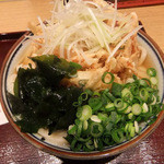 二代目 甚八 - 野菜天かけうどん