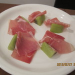 串焼きダイニング Den - 生ハムは欠かせません