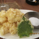 串焼きダイニング Den - 白子の天ぷら