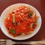 クルサーニ蒲郡 - サラダ 濃い色のオレンジの美味しい