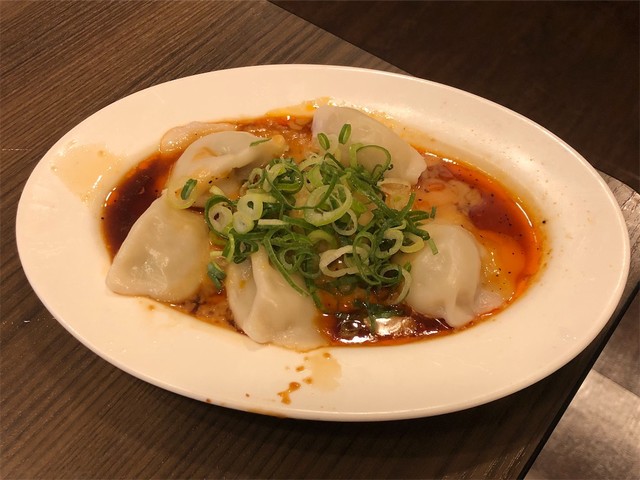 ピリ辛餃子