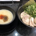 Ramen Hikaridori - 特製つけ麺 ひやもり ネギ増し 1050円