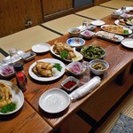 よし半 - はじめに並んでいた料理